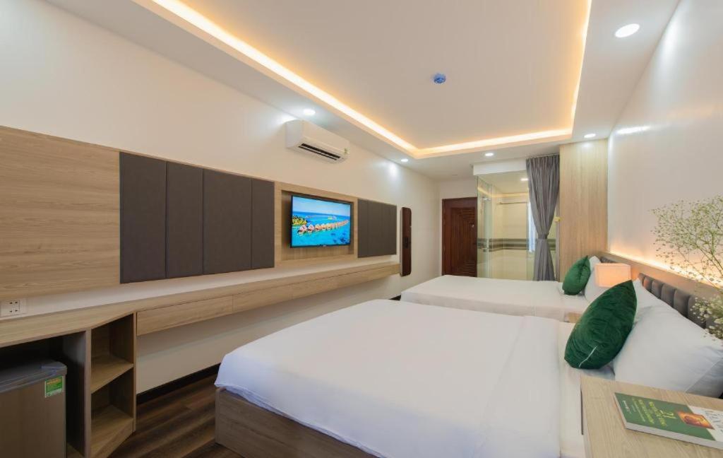 Phòng Superior 2 giường đơn nhìn ra cảnh thành phố